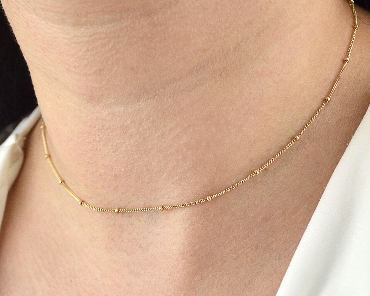 Dainty Gold Necklace