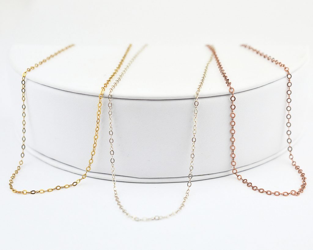 Thin Gold Chain Bracelet Iana Dixon Dainty Jewelry