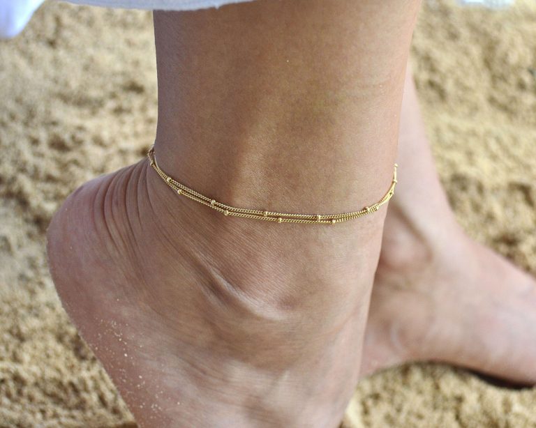 Gold Ankle Bracelet (musthave anklet Spring Summer 2023)