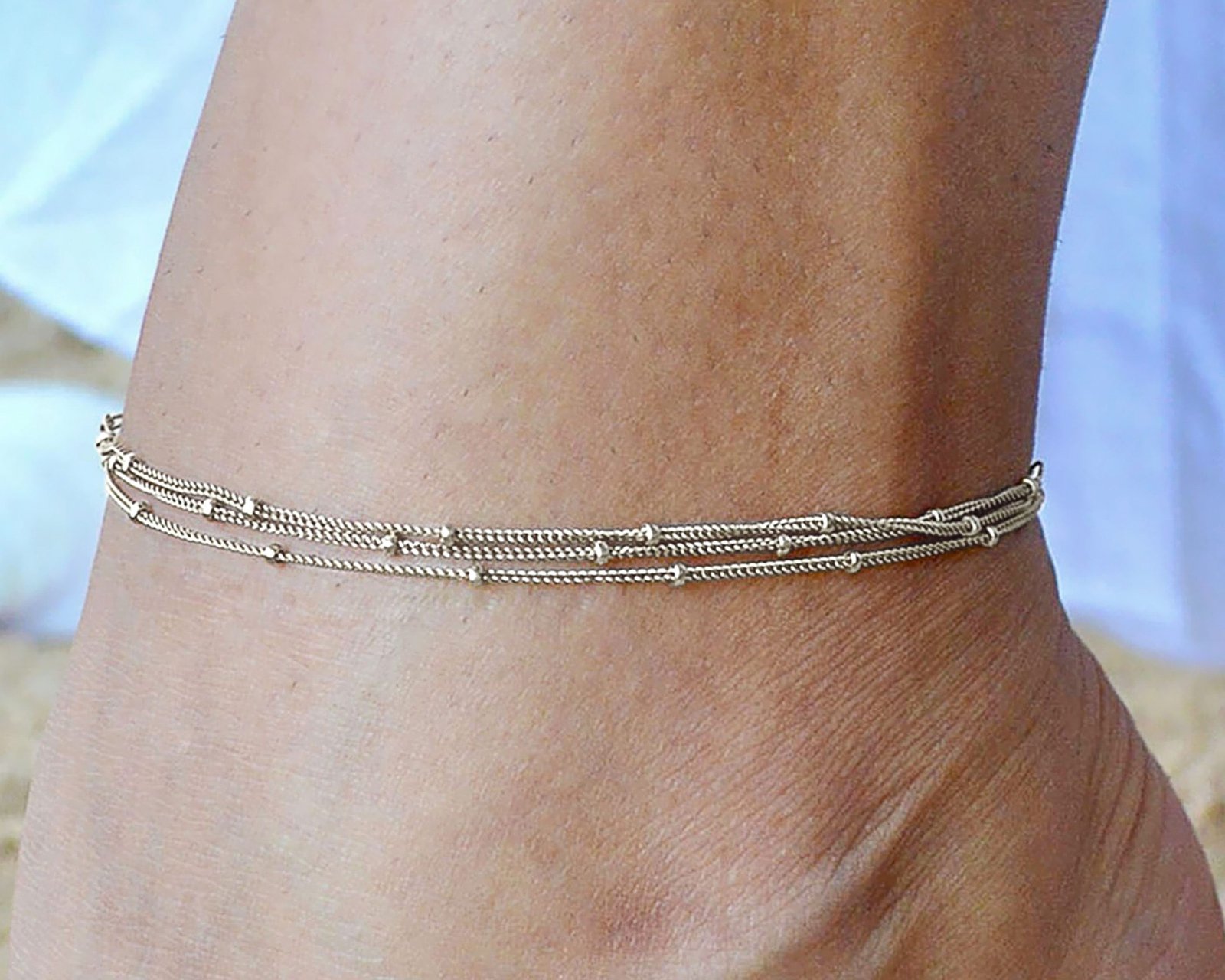 silver-anklet-bracelet